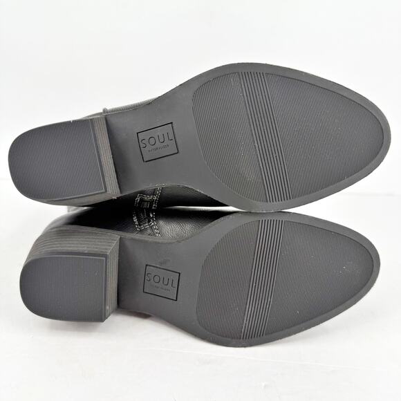 Naturalizer Womens SOUL Naturalizer Zoya Boots US 8 Wide Black Knee High NIB - Picture 11 of 12